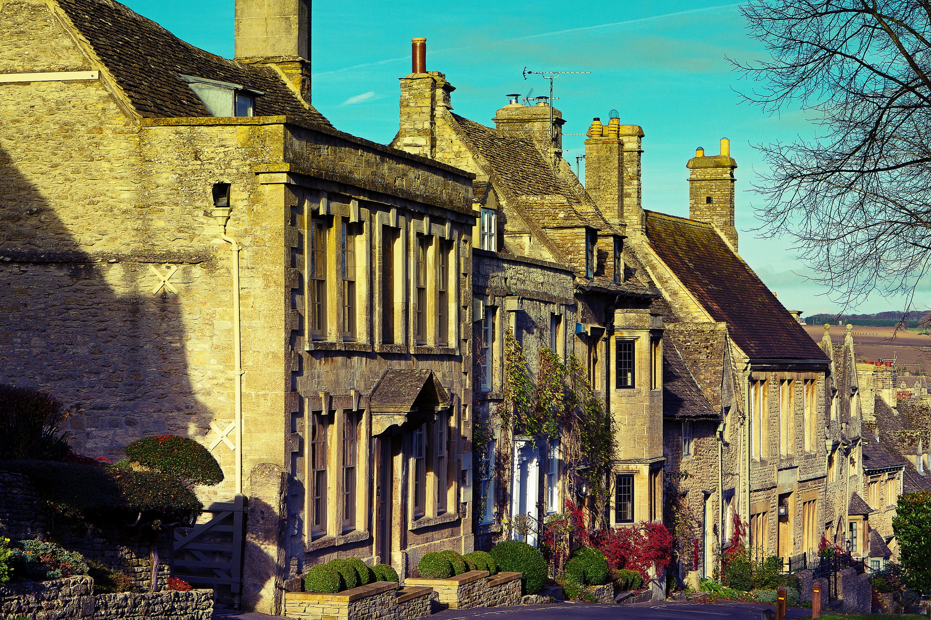 england, Houses, Burford, Oxfordshire, Street, Cities Wallpaper