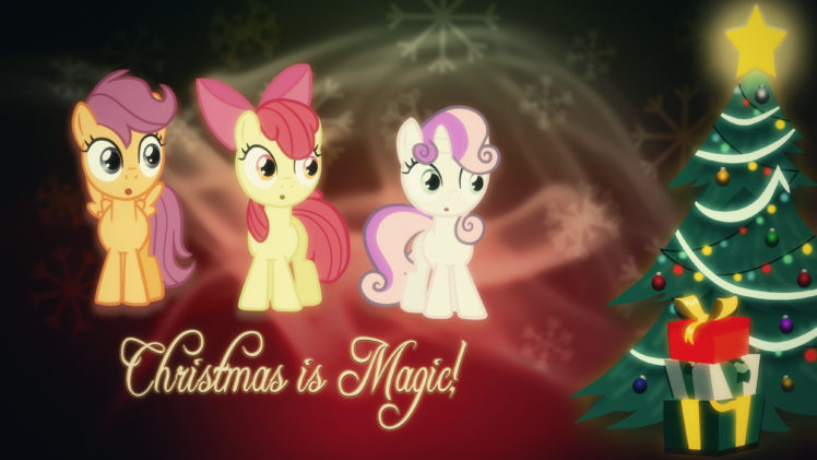 my, Little, Pony, Holidays, Christmas, Seasonal HD Wallpaper Desktop Background