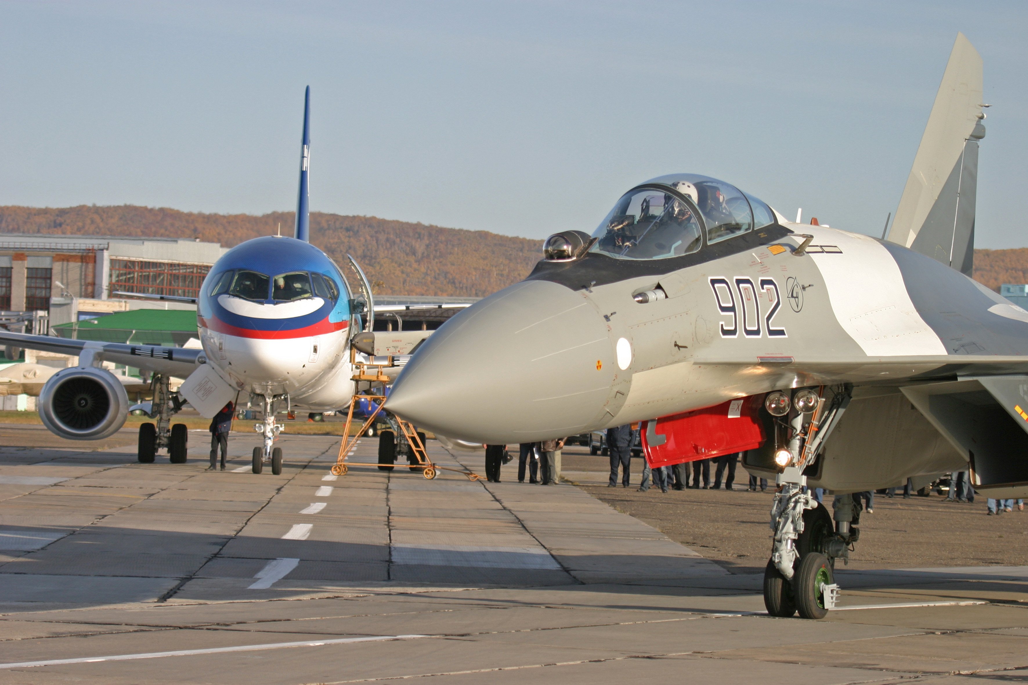 Russian Sukhoi Fighter Jets