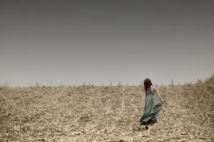people, Redhead, Gothic, Mood, Emotion, Dress, Pose, Landscapes, Nature, Fields, Harvest, Stalk, Sky, Alone, Women, Female, Girl, Sensual, Pose, Photography, Model, Styl