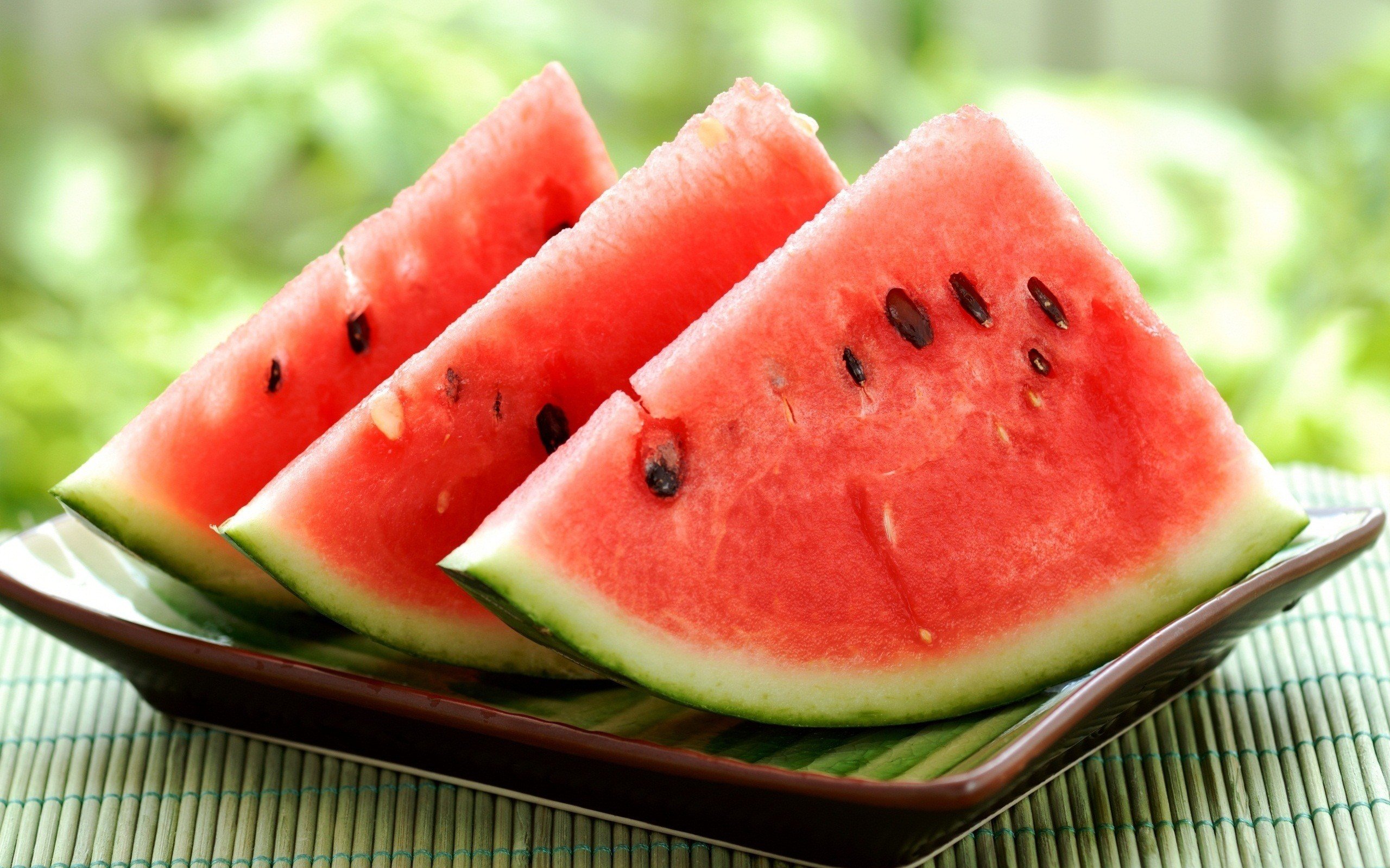 fruits, Watermelons, Slices Wallpaper