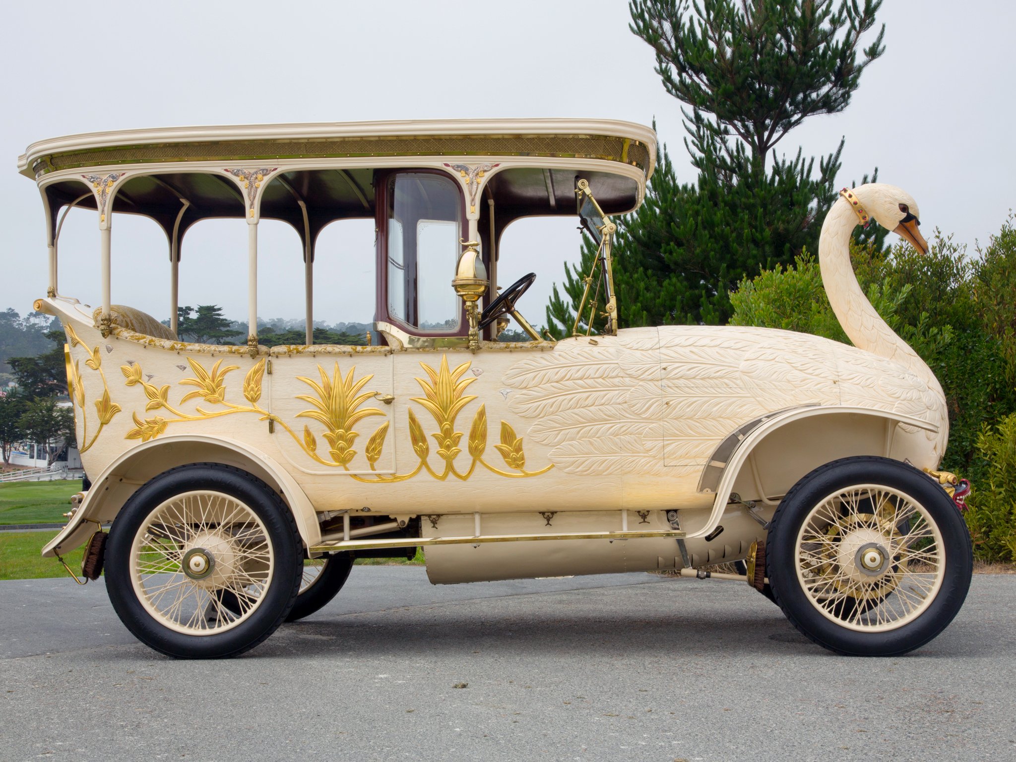 1910, Brooke, 30hp, Swan, Car, Retro, Custom, Tuning Wallpaper