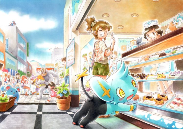 pokemon, Video, Games, Food, Pikachu, Anime, Anime, Girls HD Wallpaper Desktop Background