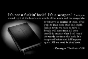 quotes, Weapons, Bible, Books, The, Book, Of, Eli