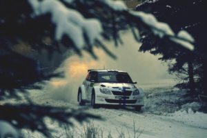snow, Cars, Skoda, Racing, Cars, Aoazkoda