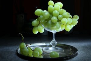 glass, Grapes