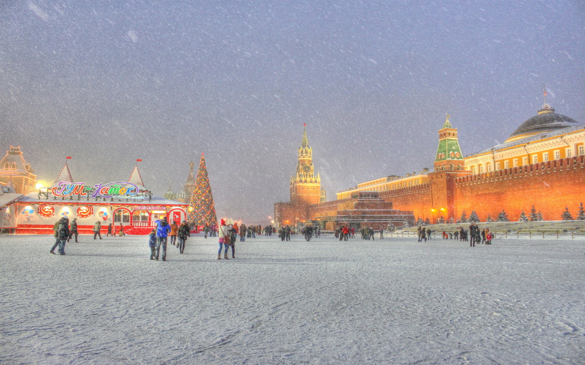 holidays, Christmas, Seasonal, Winter, Snow Wallpaper