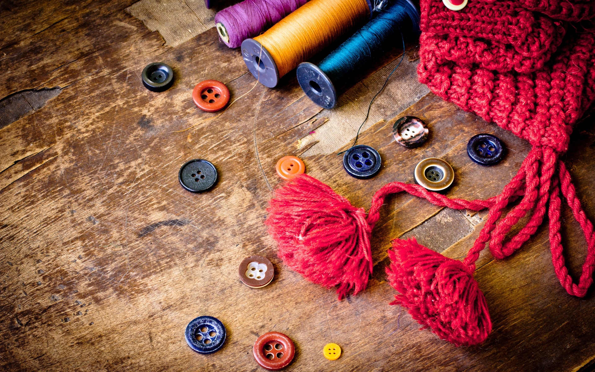 photography, Artistic, Color, Buttons, Objects, Abstract, Yarn, Linen, Thread, Spool, Circles, Sewing, Sew, Yarn, Hobby Wallpaper