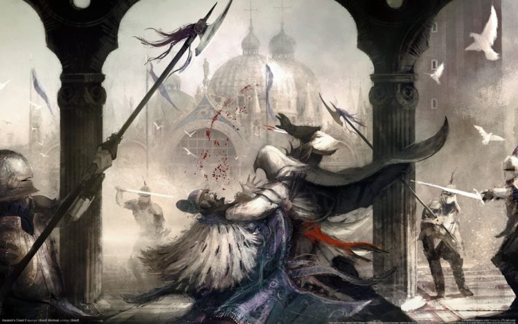 video, Games, Artwork, Assassins, Creed HD Wallpaper Desktop Background
