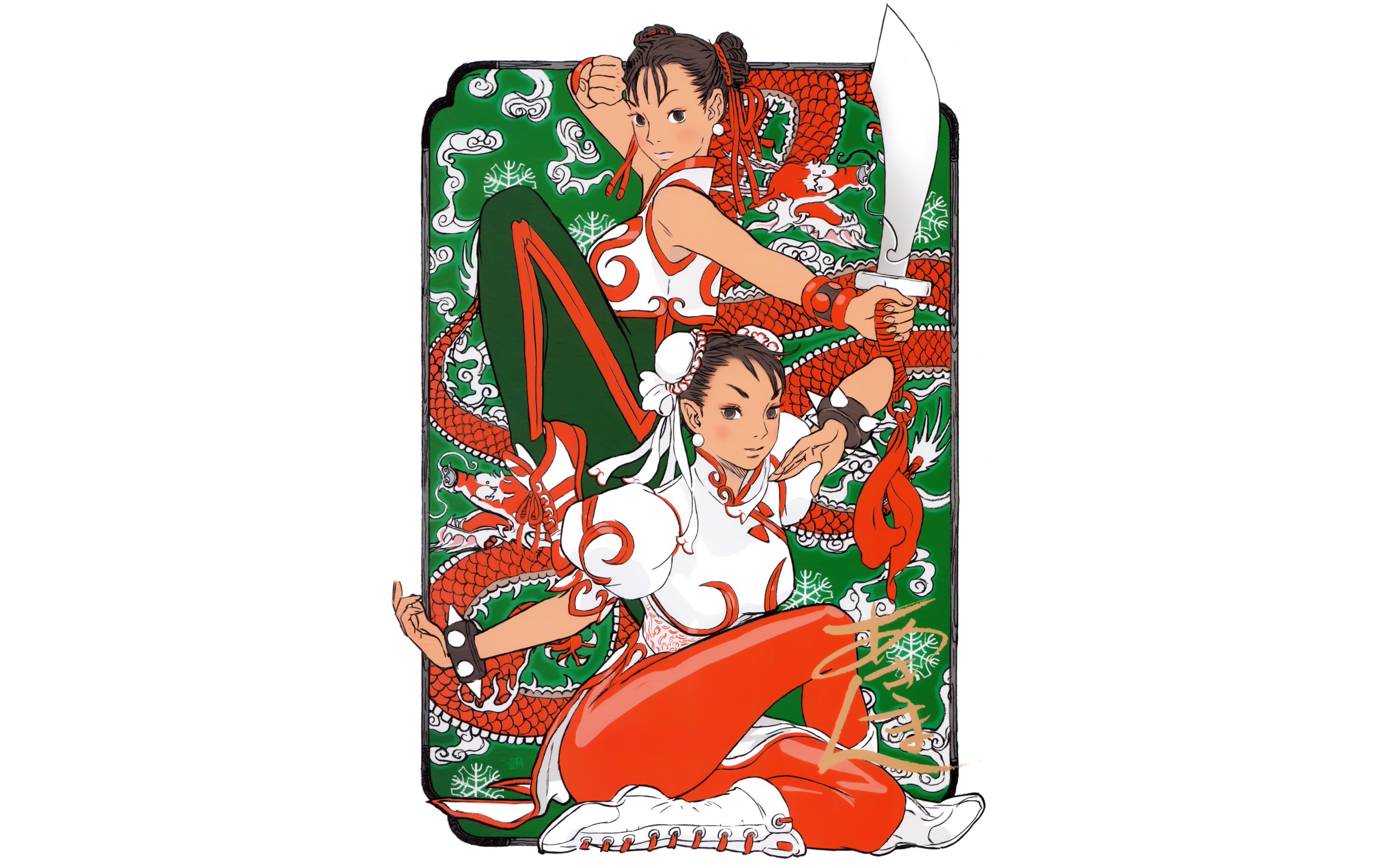 video, Games, Street, Fighter, Chun li, Simple, Background Wallpaper