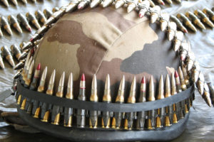 ammunition, Belts, Ammo, Bullets, Helmet, Camo, Brass, Cartridge, Military, Warrior, Soldier, Weapons, Guns, Photography