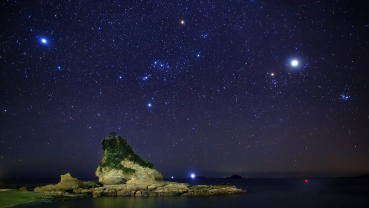 stars, Night, Sky HD Wallpaper Desktop Background