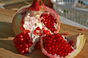 fruits, Pomegranate