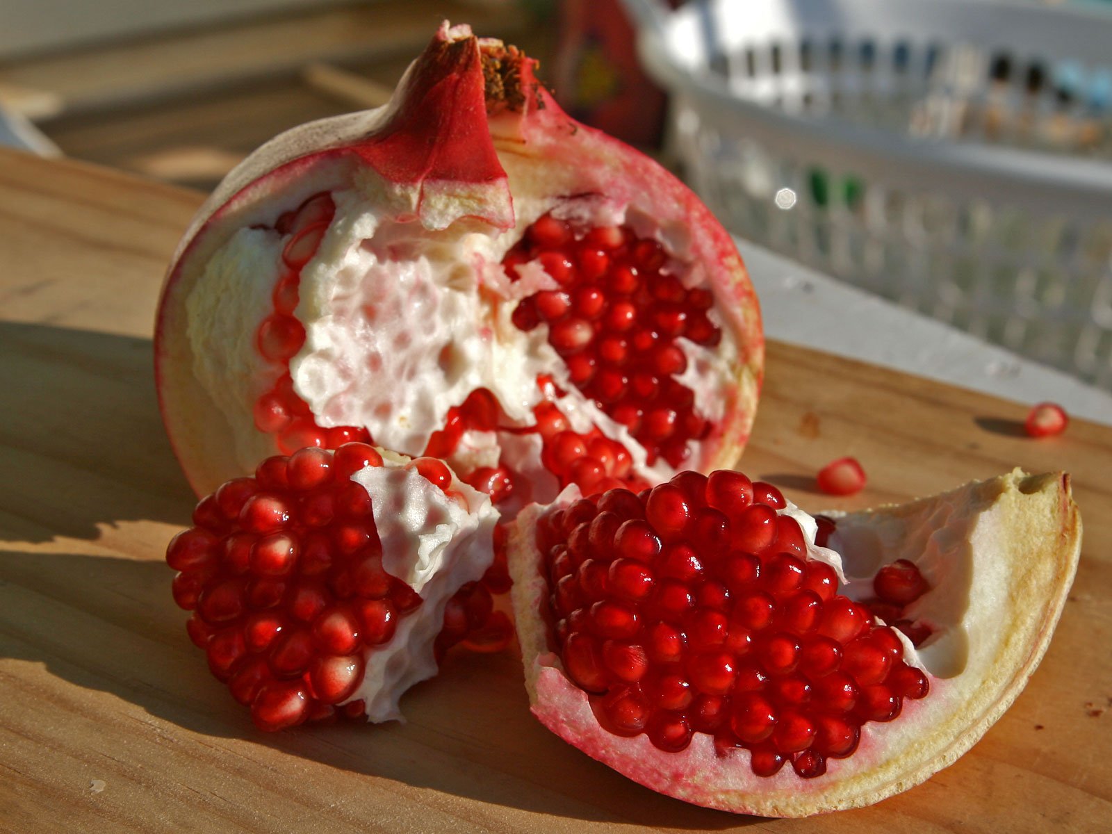 fruits, Pomegranate Wallpaper