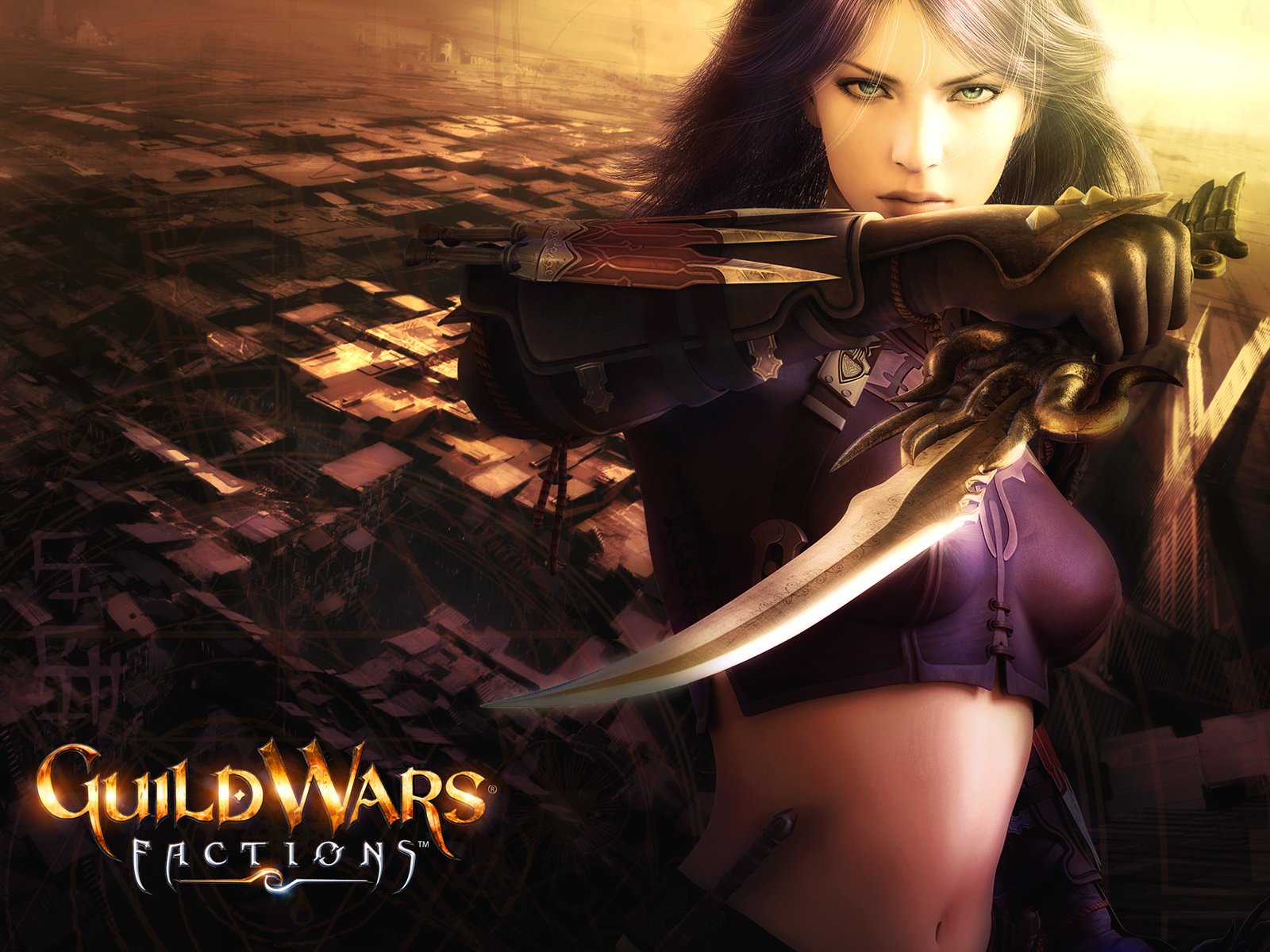 video, Games, Cityscapes, Assassins, Architecture, Buildings, Guild, Wars, Guild, Wars, Factions, Knives, Drawings Wallpaper