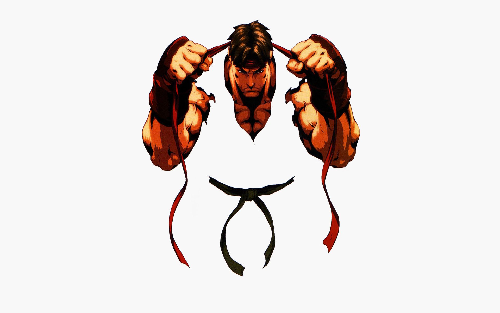 street, Fighter, Ryu, Simple, Background Wallpaper