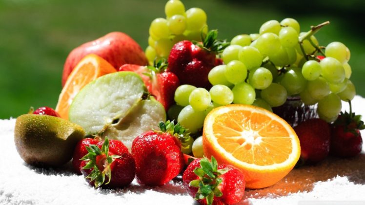 orange, Fruits, Healthy, Apples, Grape HD Wallpaper Desktop Background