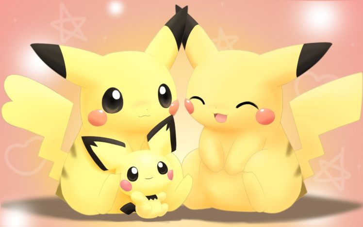 pokemon, Pikachu, Alternative, Art, Pichu HD Wallpaper Desktop Background