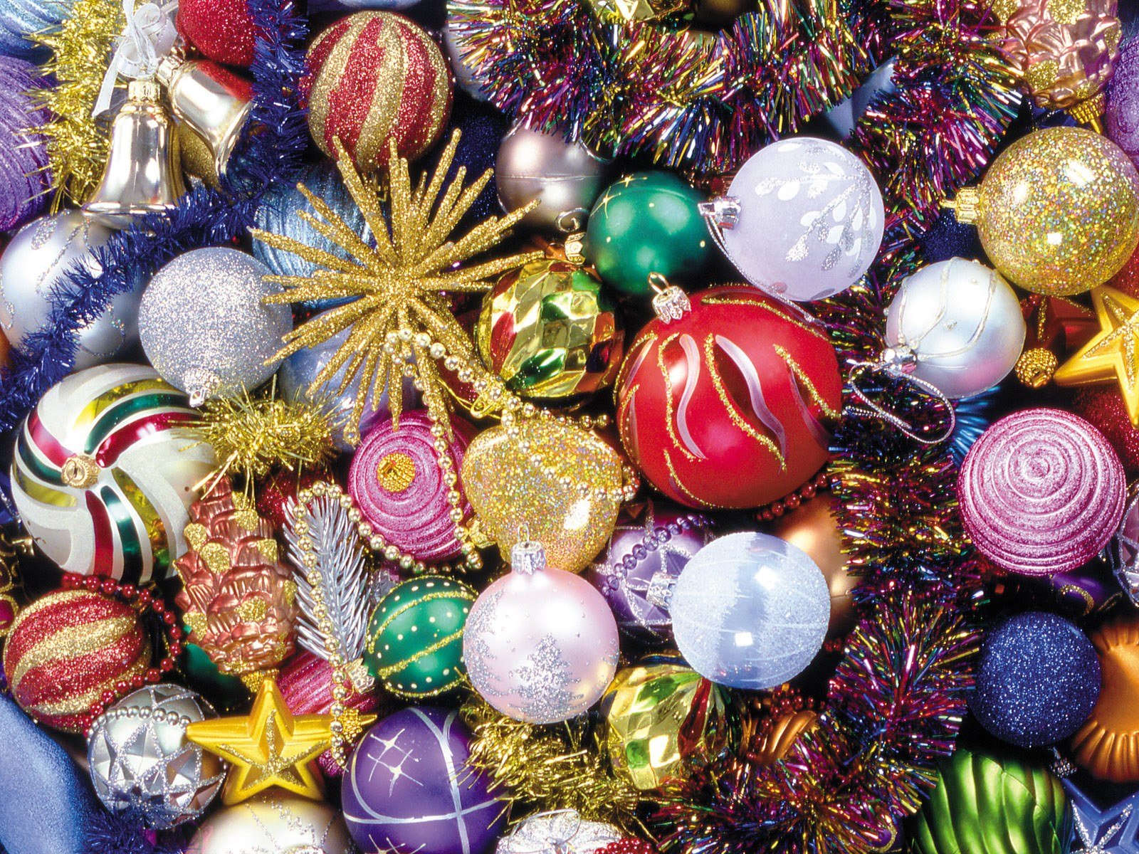 christmas, Ornaments Wallpaper