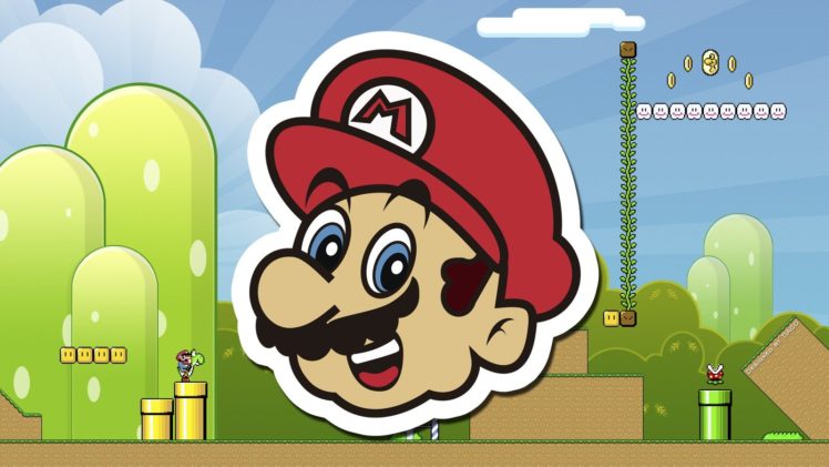 super, Mario HD Wallpaper Desktop Background