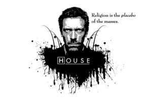 quotes, Religion, House, M, D, , White, Background