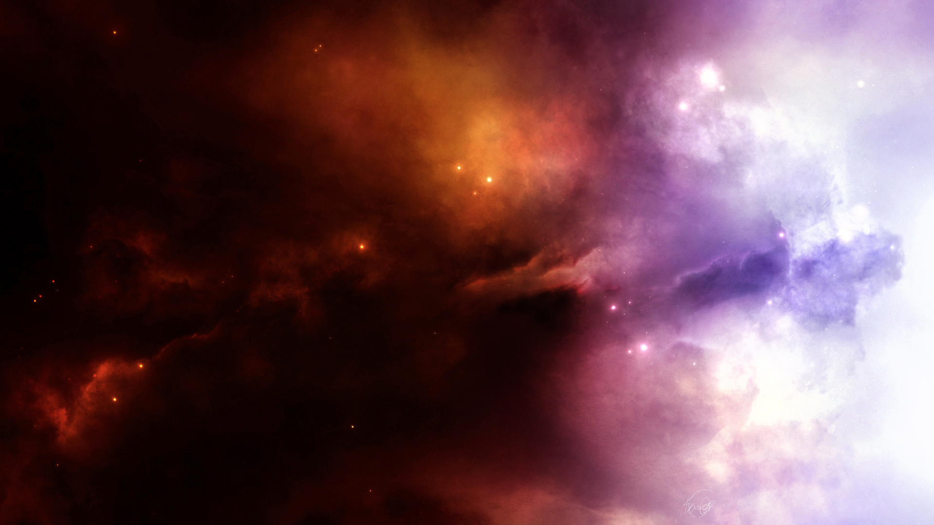 nebula, Space, Stars, Dust, Color, Clouds, Universe, Light, Bright, Sci, Fi, Science, Fiction, Cg, Digital, Art Wallpaper