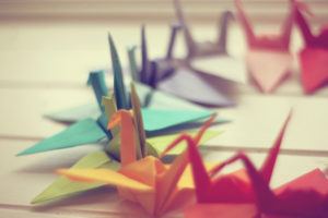 origami, Swans