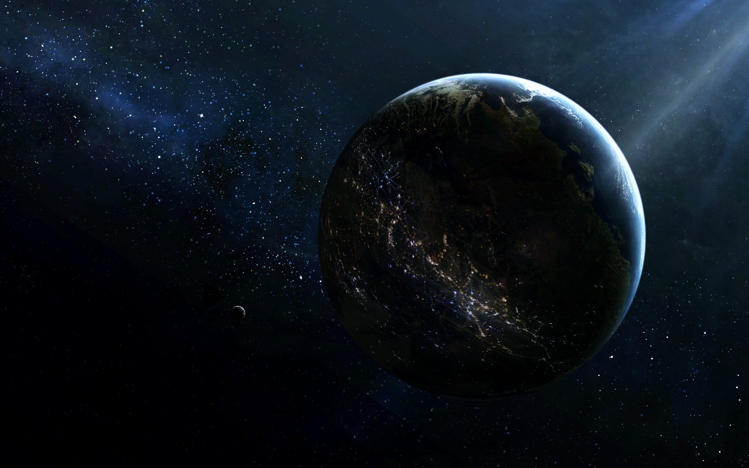 sci, Fi, Science, Fiction, Space, Universe, Outer, Planets, Stars, Cg, Digital, Art Wallpaper