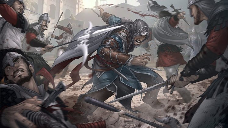 wall, Assassins, Creed, Revelations, Game HD Wallpaper Desktop Background