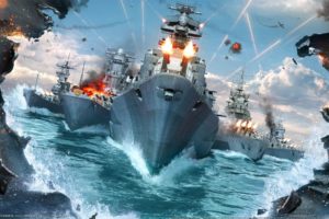 video, Games, Ocean, War, Boats, Battles, Battleships, Sea