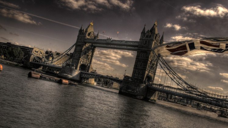 landscapes, Architecture, London, Bridges, Tower, Bridge HD Wallpaper Desktop Background