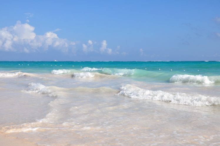 ocean, Water, Dominicana, Resort, Sea, Beach, Wave HD Wallpaper Desktop Background