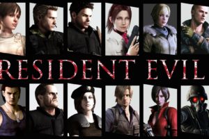 video, Games, Resident, Evil, Claire, Redfield, Jill, Valentine, Characters, Chris, Redfield, Ada, Wong, Rebecca, Chambers, Albert, Wesker, Panels, Barry, Burton, Leon, S, , Kennedy, Hunk, Game