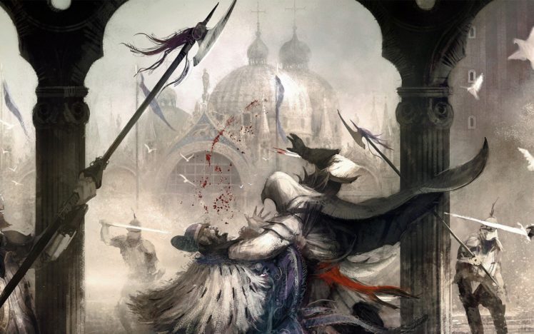 video, Games, Assassins, Creed, Fantasy, Art, Artwork HD Wallpaper Desktop Background