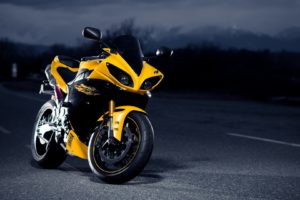 night, Roads, Motorbikes, Yamaha, Yzf r1