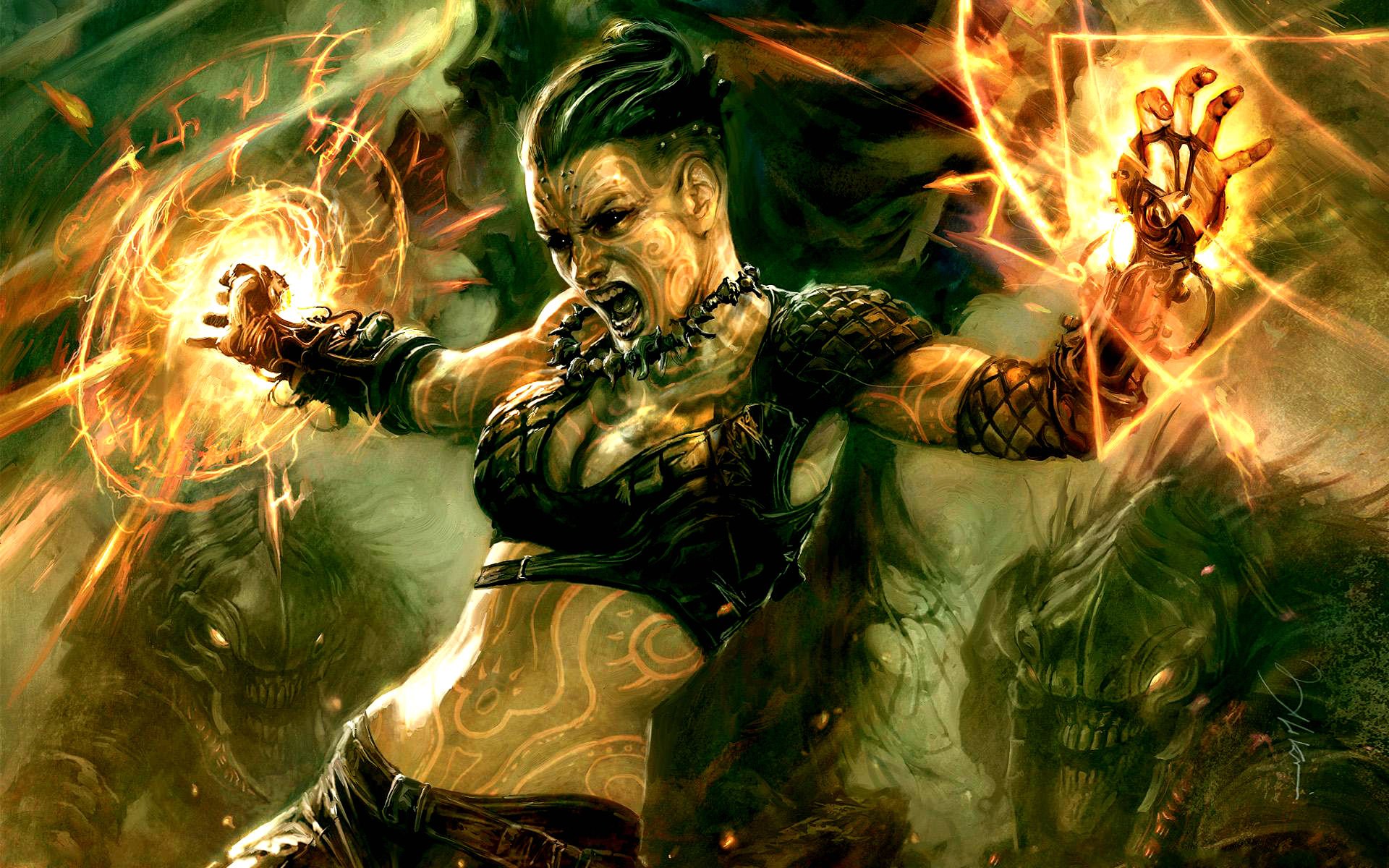 hellgate, London, Fantasy, Action, Sci fi, Warrior, Magic Wallpaper