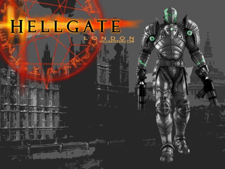 hellgate, London, Fantasy, Action, Sci fi, Poster, Warrior, Armor HD Wallpaper Desktop Background