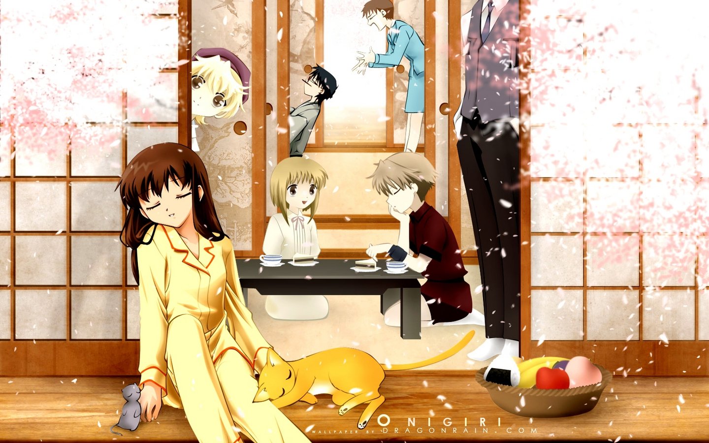 fruits, Basket Wallpaper