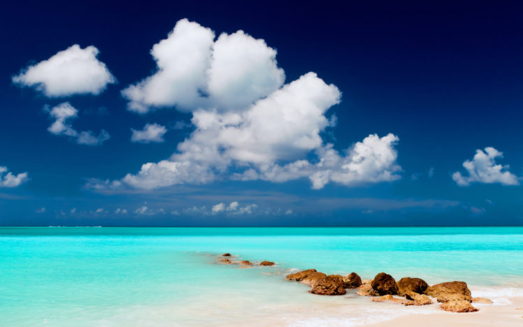 ocean, Sky, Clouds HD Wallpaper Desktop Background