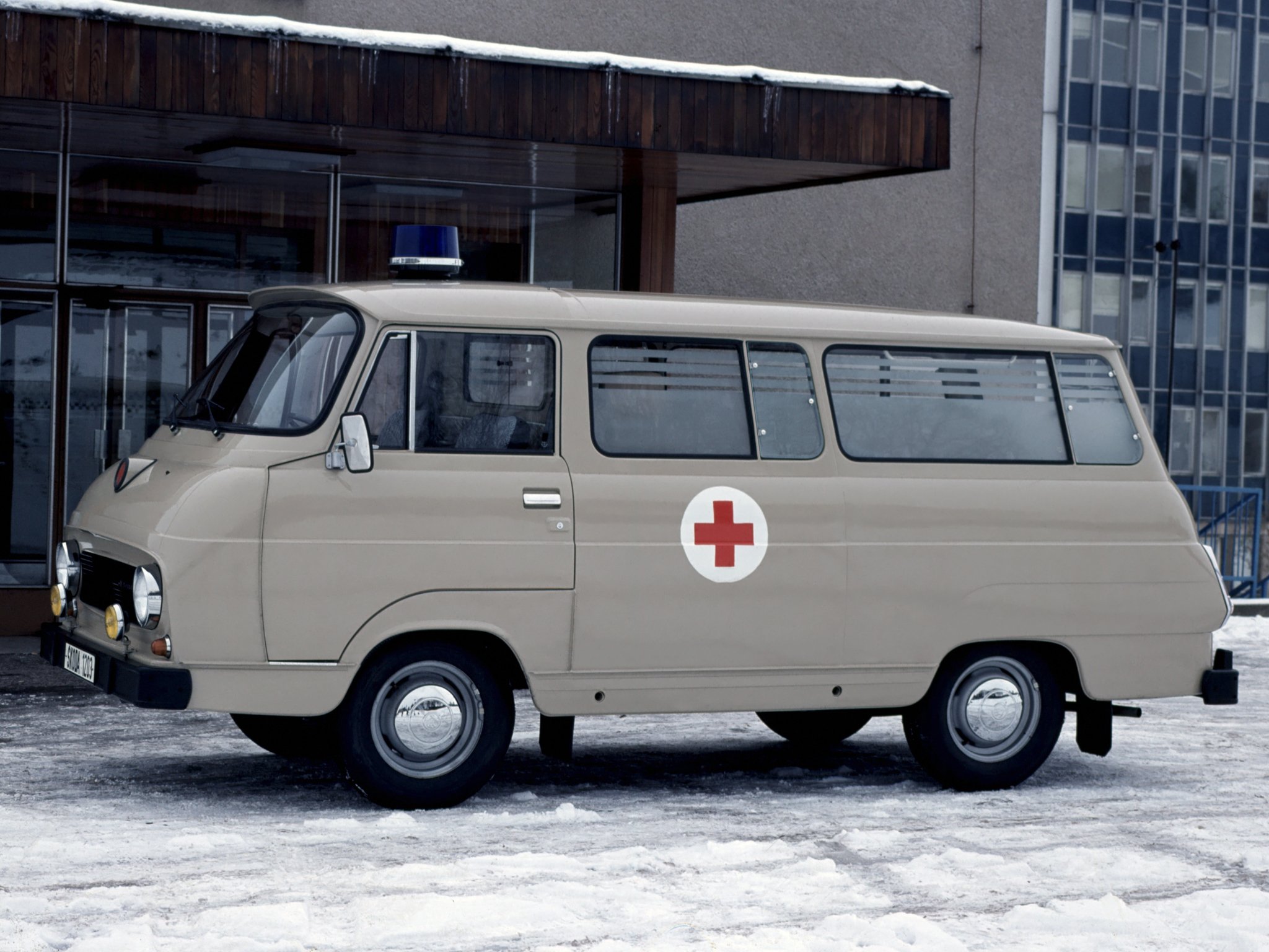 1961, Skoda, 1203, Ambulance, 997, Emergency, Van, Classic Wallpaper