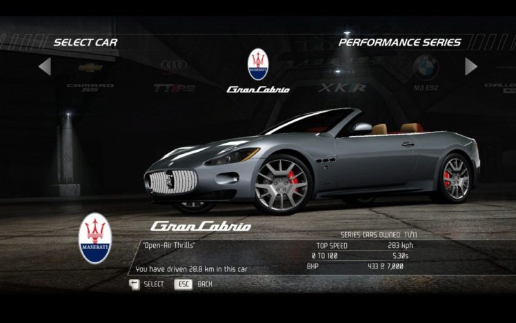 video, Games, Cars, Vehicles, Need, For, Speed, Hot, Pursuit, Maserati, Grancabrio, Pc, Games HD Wallpaper Desktop Background