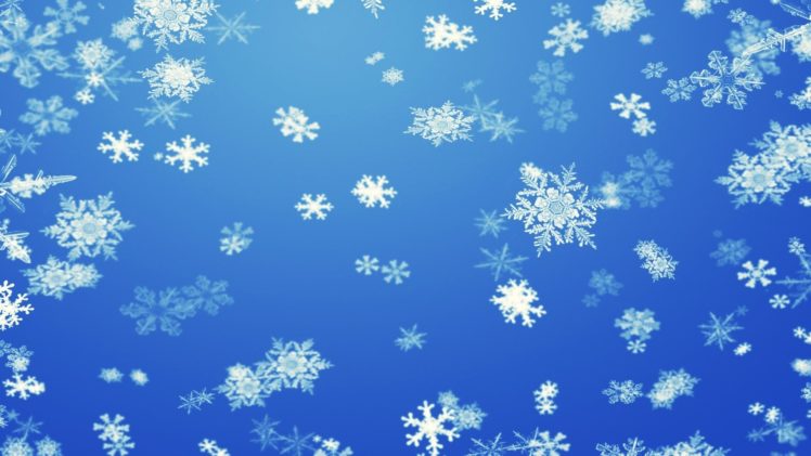 winter, Snow, Snowflakes, Artwork HD Wallpaper Desktop Background