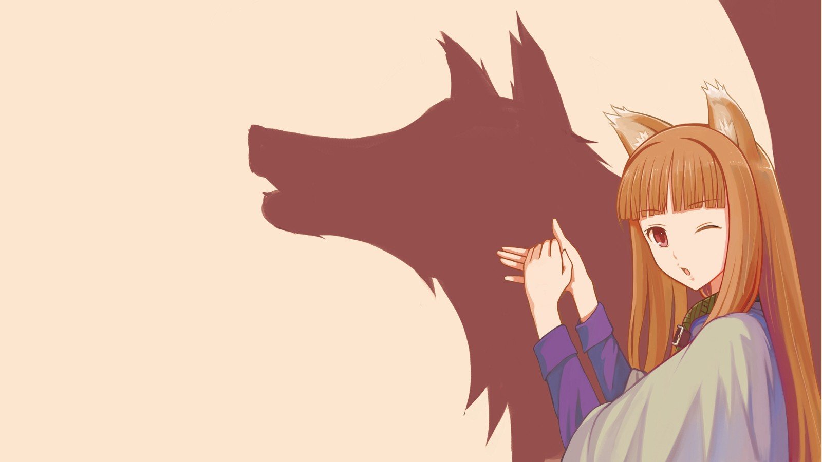 spice, And, Wolf, Holo, The, Wise, Wolf Wallpaper