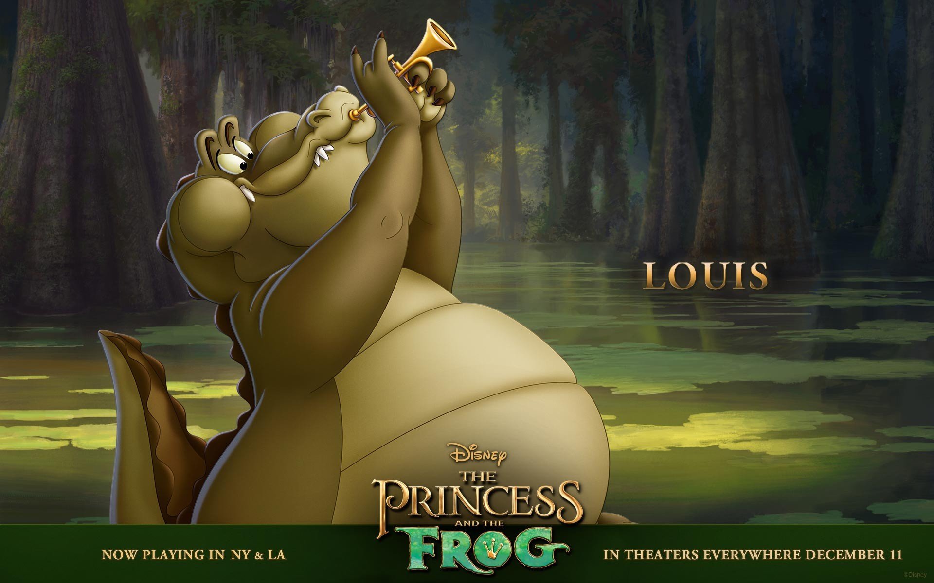 cartoons, Disney, Company, The, Princess, And, The, Frog Wallpaper