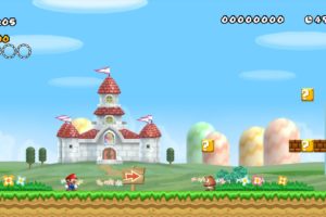 mushroom, Kingdom, New, Super, Mario, Bros, Wii