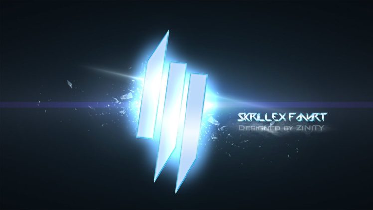 artwork, Skrillex, Logo, Skrillex, Fans HD Wallpaper Desktop Background