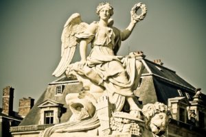 angels, Paris, France, Buildings, Sculptures