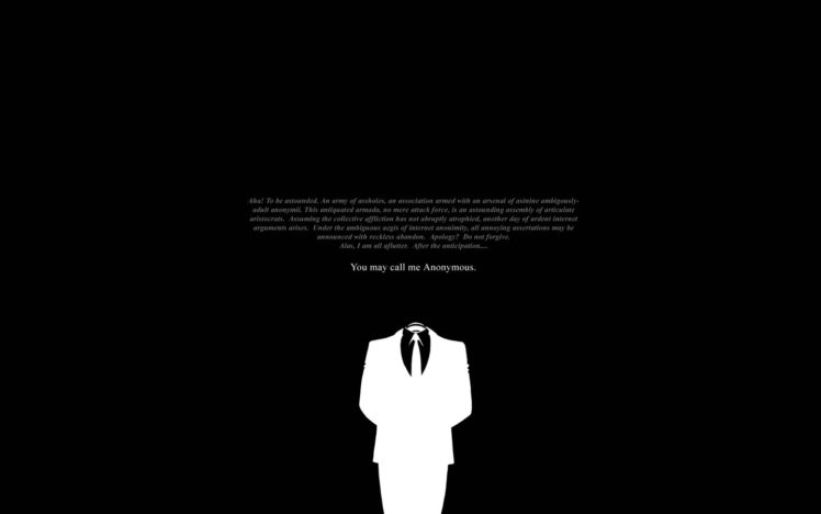 anonymous, Quotes HD Wallpaper Desktop Background
