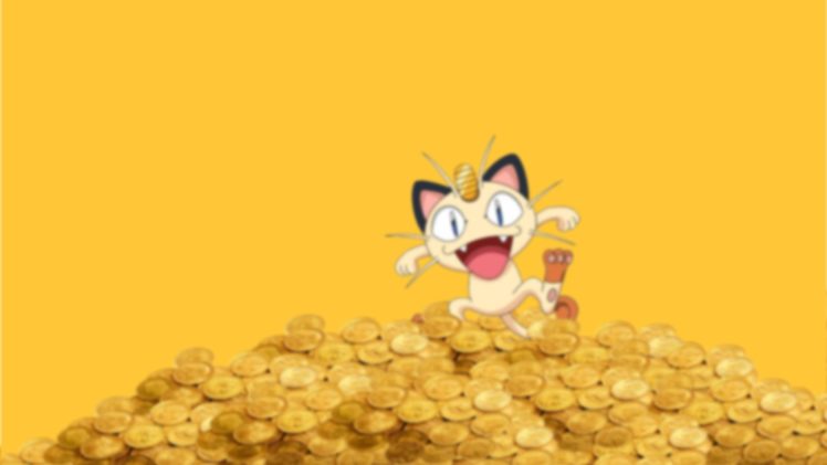 pokemon, Coins, Money, Meowth HD Wallpaper Desktop Background