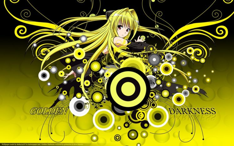 to, Love, Ru, Golden, Darkness, Anime, Manga HD Wallpaper Desktop Background